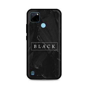 TopQ Kryt LUXURY Realme C21Y pevný Black 69757 (Sun-69757)