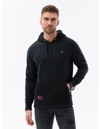 Pánská mikina HOODIE V1 OM černá 