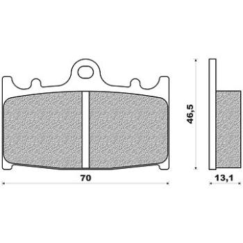 NEWFREN brzdové destičky (směs ROAD TOURING SINTERED) (2ks) M502-719 (M502-719)