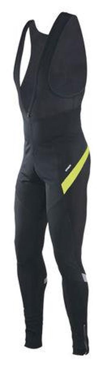 Etape - pánské kalhoty SPRINTER WS LACL bez vložky, černá/žlutá fluo L