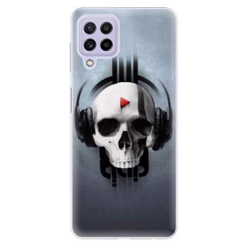 Odolné silikonové pouzdro iSaprio - Skeleton M - Samsung Galaxy A22