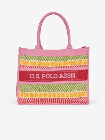 U.S. Polo Assn El Dorado Shopper taška Růžová