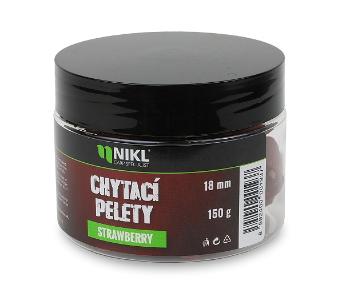 Nikl chytací pelety strawberry 150 g - 18 mm