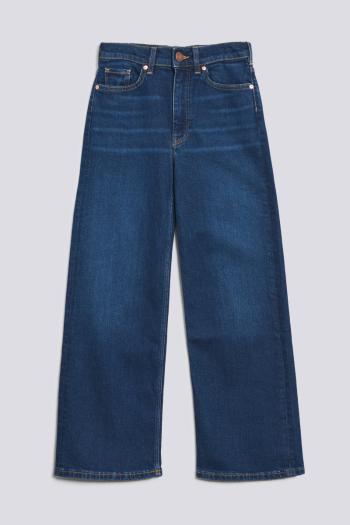 DŽÍNY GANT D1. GANT WIDE JEANS modrá 134/140