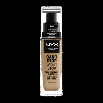 NYX Professional Makeup Can't Stop Won't Stop 24 hour Foundation Vysoce krycí make-up - 11 Beige 30 ml