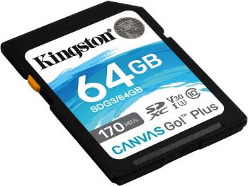 KINGSTON SDXC 64GB UHS-I U3 V30 170R/90W