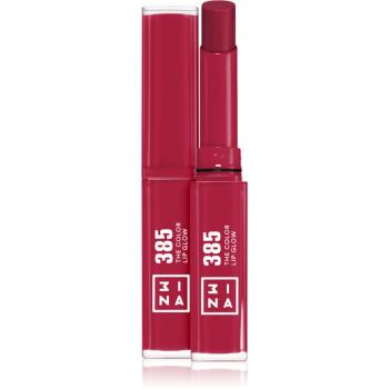 3INA The Color Lip Glow hydratační rtěnka s leskem odstín 385 - Wild, berry pink 1,6 g