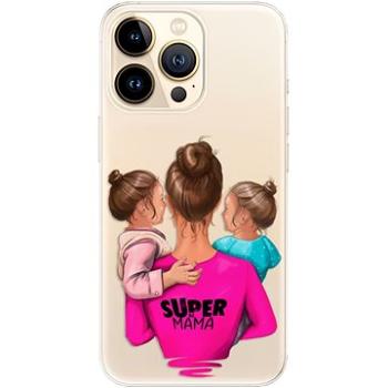 iSaprio Super Mama - Two Girls pro iPhone 13 Pro Max (smtwgir-TPU3-i13pM)