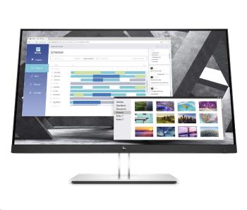 HP LCD E27q G4 27" IPS w/LED micro-edge, 2560x1440, 5ms, 250nits, 1000:1, VGA, DP 1.2, HDMI 1.4, 4xUSB3.2