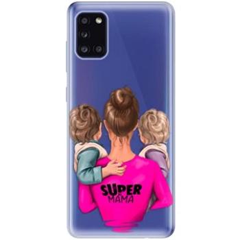 iSaprio Super Mama - Two Boys pro Samsung Galaxy A31 (smtwboy-TPU3_A31)