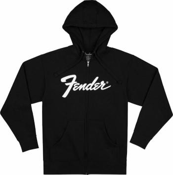 Fender Mikina Transition Logo Zip Front Black M