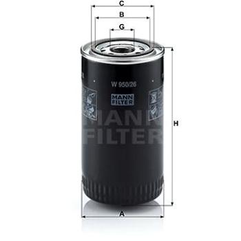 MANN-FILTER W950/26 (W950/26)