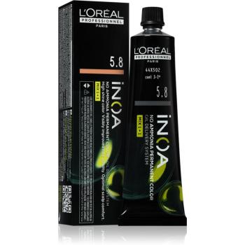 L’Oréal Professionnel Inoa permanentní barva na vlasy bez amoniaku odstín 5.8 60 ml