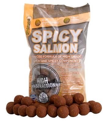 Starbaits boilie spicy salmon-2,5 kg 20 mm