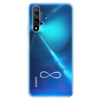 Odolné silikonové pouzdro iSaprio - čiré - Infinity - Huawei Nova 5T