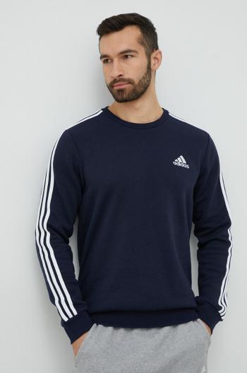 Mikina adidas pánská, tmavomodrá barva, s aplikací