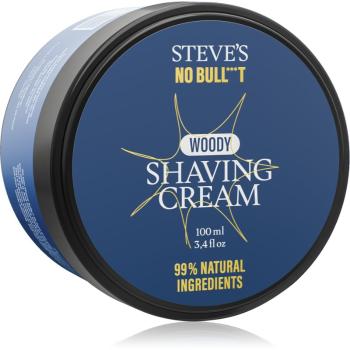 Steve's No Bull***t Shaving Cream krém na holení Sandalwood 100 ml