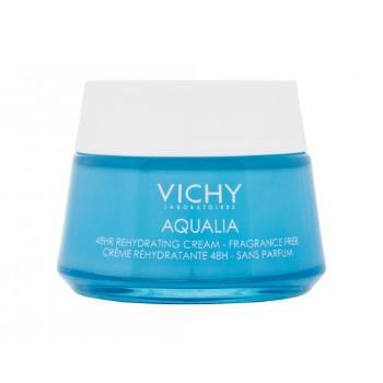 Vichy Aqualia Thermal 48H Rehydrating Cream 50 ml denní pleťový krém na suchou pleť; proti vráskám; na citlivou a podrážděnou pleť