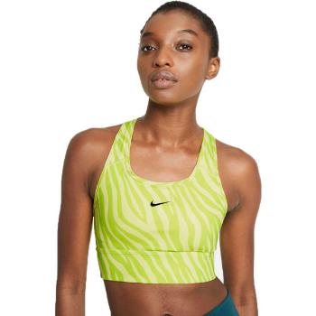 Nike SWOOSH ICONCLASH BRA SP21 NEO Dámská sportovní podprsenka, žlutá, velikost XS