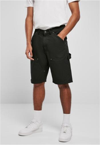 Urban Classics Double Knee Carpenter Shorts black - 32