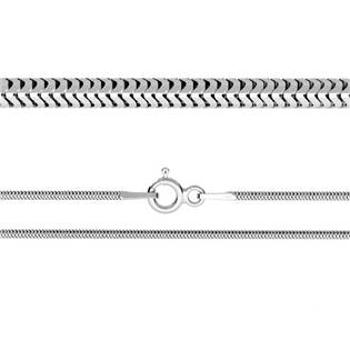 NUBIS® Stříbrný řetízek HAD, délka 45 cm - NB-7024-45