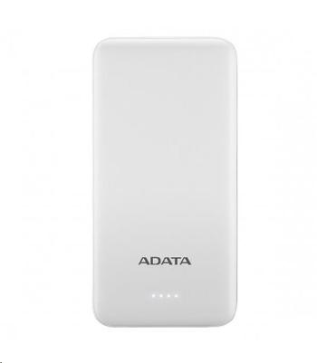 ADATA PowerBank AT10000 - externí baterie pro mobil/tablet 10000mAh, bílá