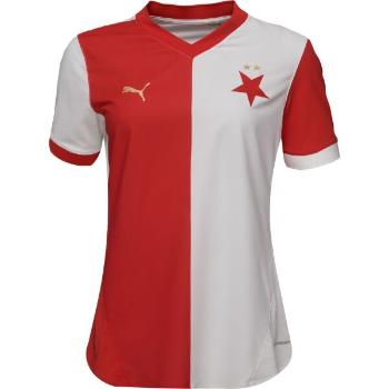 Puma SK SLAVIA INTL HOME JERSEY PROMO W SPONSOR Dámský fotbalový dres, červená, velikost