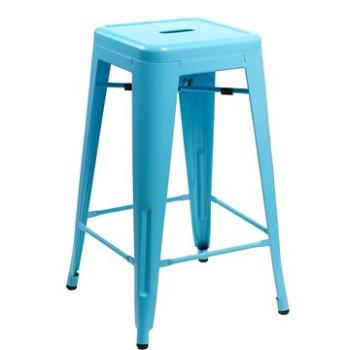 Barová stolička Paris 75cm modrá (IAI-2990)