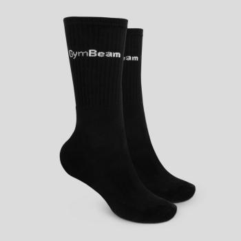 Ponožky 3/4 Socks 3Pack Black L/XL - GymBeam