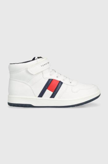 Dětské sneakers boty Tommy Hilfiger bílá barva