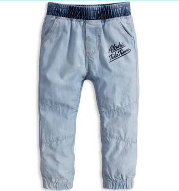 Dětské kalhoty KNOT SO BAD ALOHA světle modré Velikost: 68