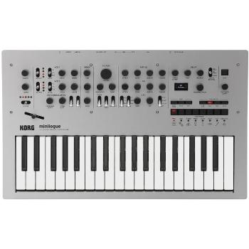 Korg Minilogue barva stříbrná