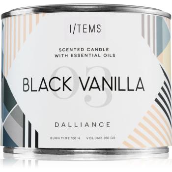 I/TEMS Essential Outdoor Black Vanilla venkovní svíčka 380 g