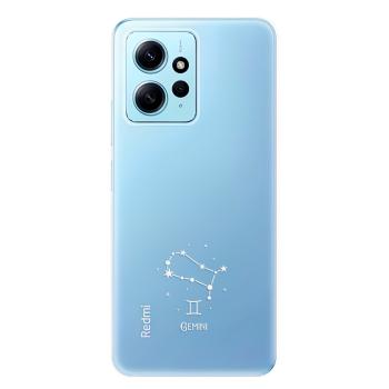 Odolné silikonové pouzdro iSaprio - čiré - Blíženci - Xiaomi Redmi Note 12 5G