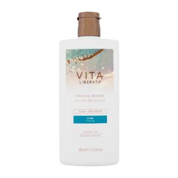 Vita Liberata Tanning Mousse Clear 200 ml samoopalovací přípravek pro ženy poškozená krabička Dark