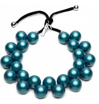 Ballsmania Originální modrý náhrdelník C206M-18-4718 Blu Oceano