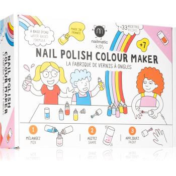 Nailmatic Nail Polish Colour Maker Water Based Polishes set pro výrobu laků na nehty