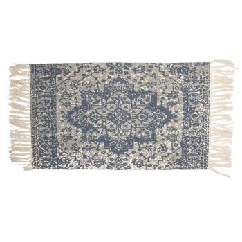 Bavlněný koberec s orientálním motivem a třásněmi - 70*120 cm KT080.035