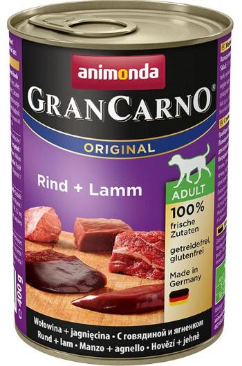 ANIMONDA dog konzerva Gran Carno hovězí/jehně - 400g