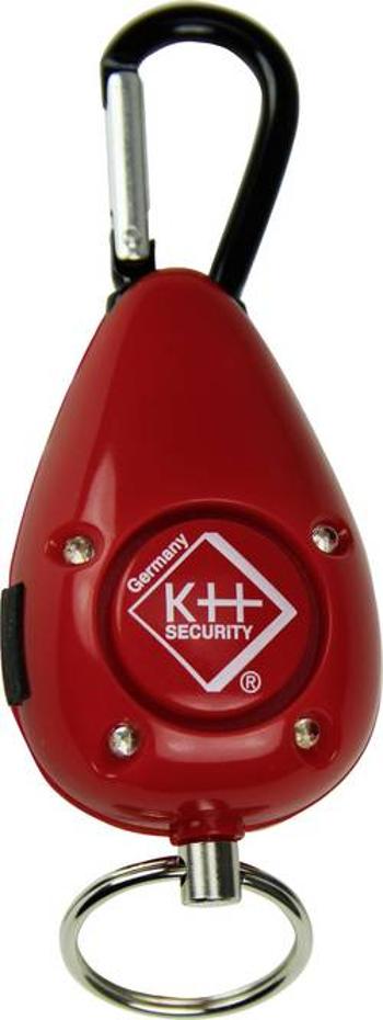 Kapesní alarm kh-security 100189, s LED, červená