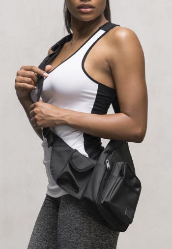 Urban Classics Multi Pocket Shoulder Bag black/black - UNI