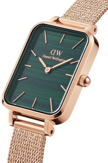 Hodinky Daniel Wellington Quadro Pressed růžová barva