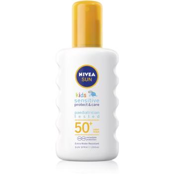 Nivea Sun Kids dětský sprej na opalování SPF 50+ 200 ml