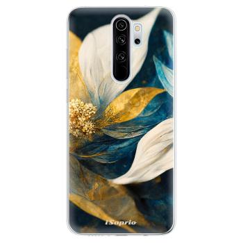 Odolné silikonové pouzdro iSaprio - Gold Petals - Xiaomi Redmi Note 8 Pro