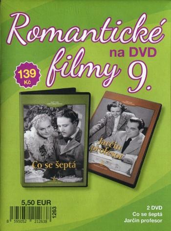 Romantické filmy na DVD 9 - kolekce (2 DVD) - digipack