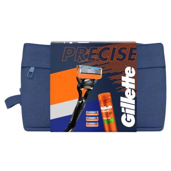 Gillette Fusion Dárková sada pro muže v cestovní tašce 3 ks
