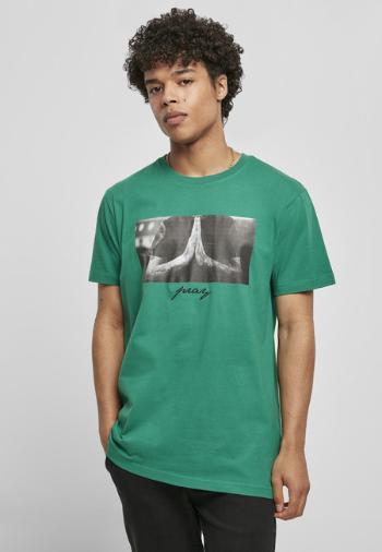 Mr. Tee Pray Tee forest green - S