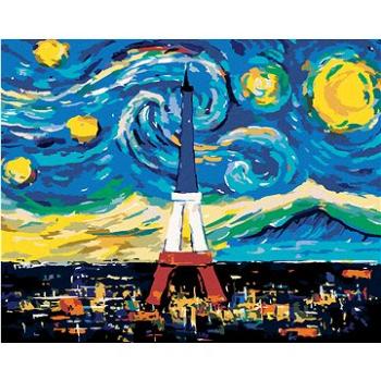 Malování podle čísel - Eiffelova věž podle Vincenta van Gogha (HRAbz33314nad)