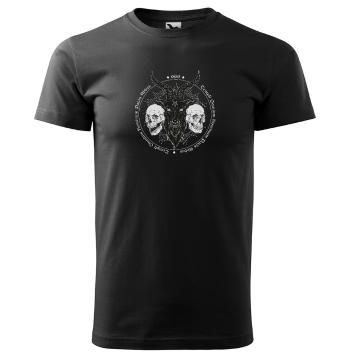 Tričko Baphomet skull (Velikost: 5XL, Typ: pro muže)