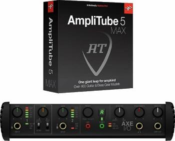 IK Multimedia AXE I/O + AmpliTube 5 MAX Bundle USB zvuková karta